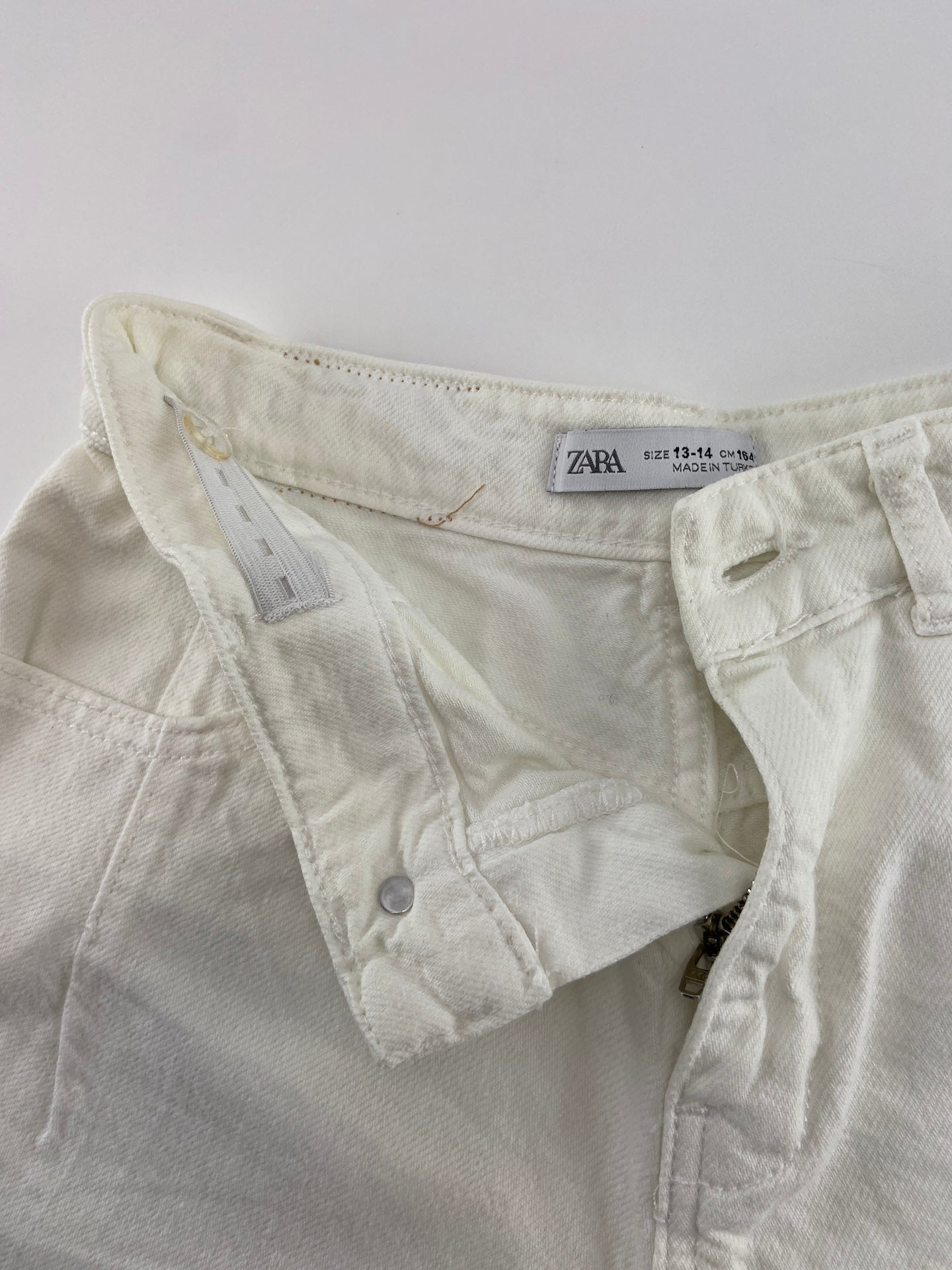 ZARA Calções de ganga