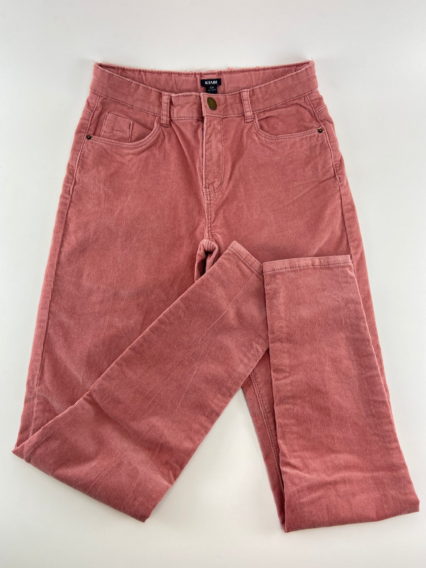 KIABI Calças slimfit bombazine
