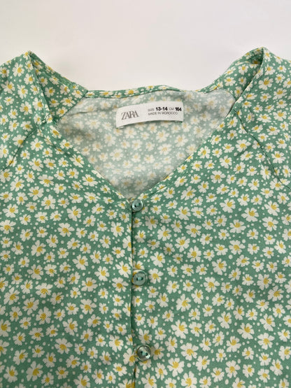 ZARA Vestido com flores