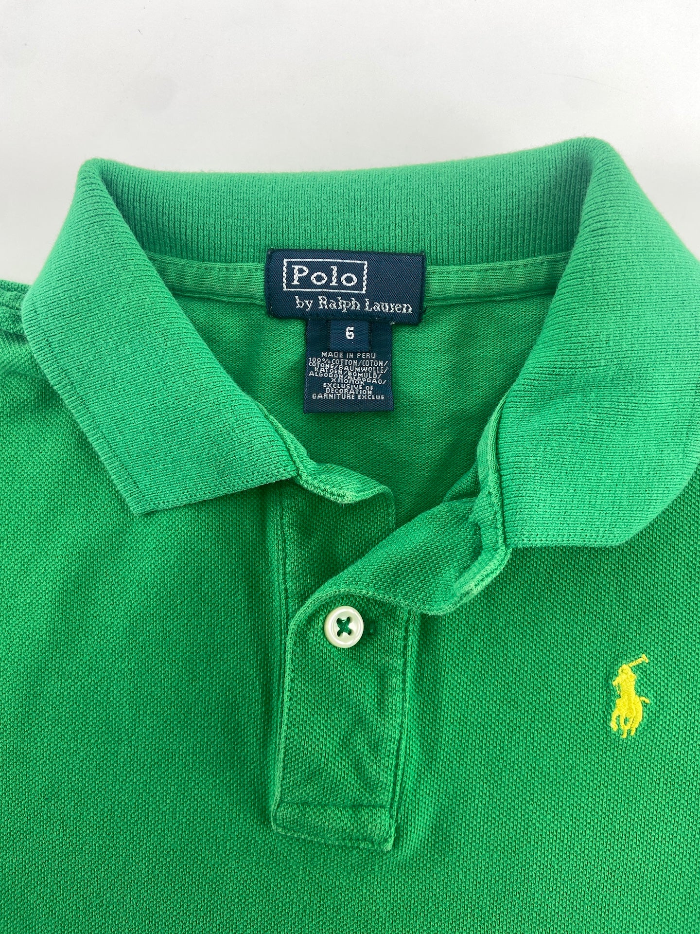 RALPH LAUREN Polo de piquet