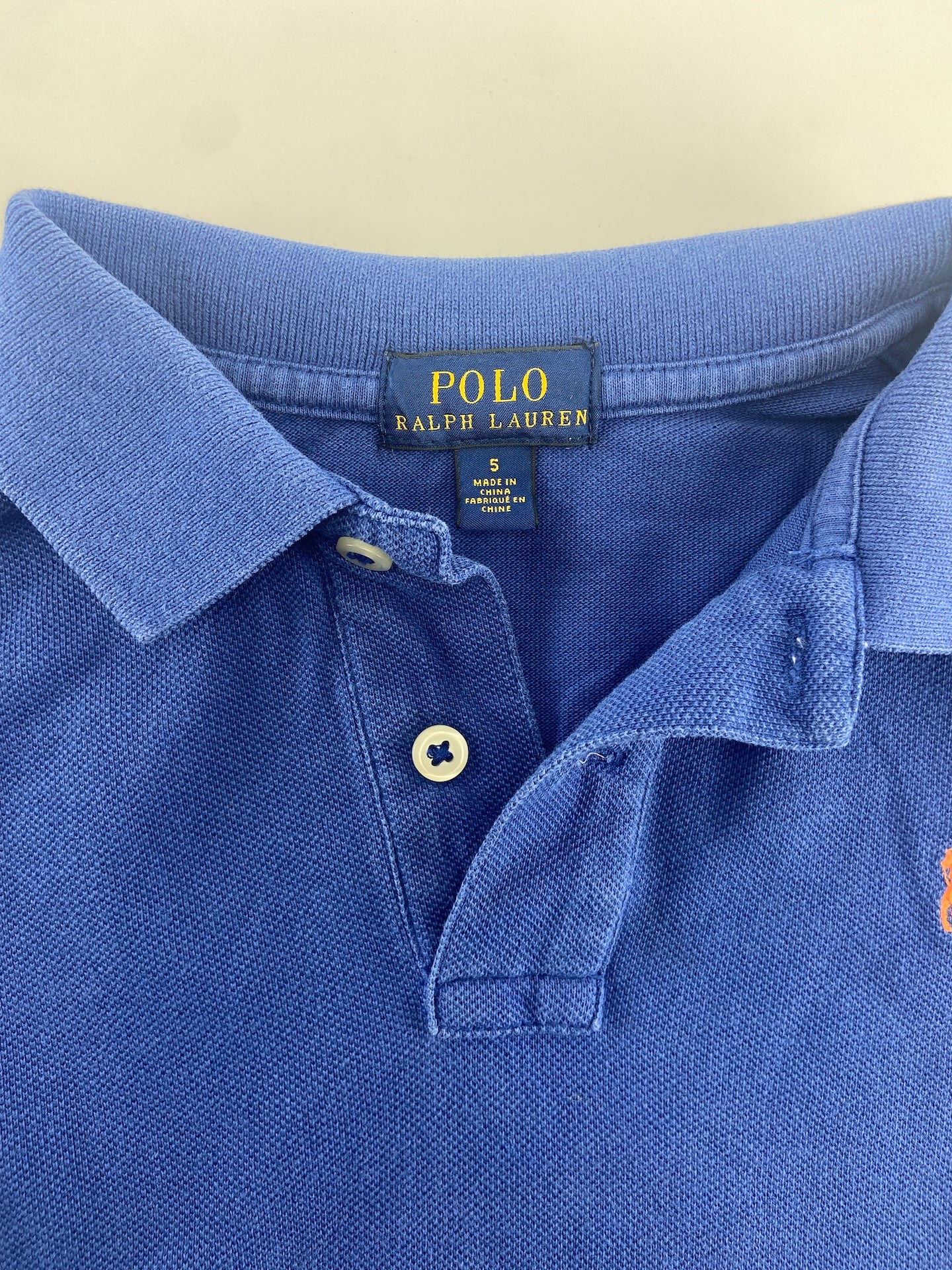 RALPH LAUREN Polo de piquet