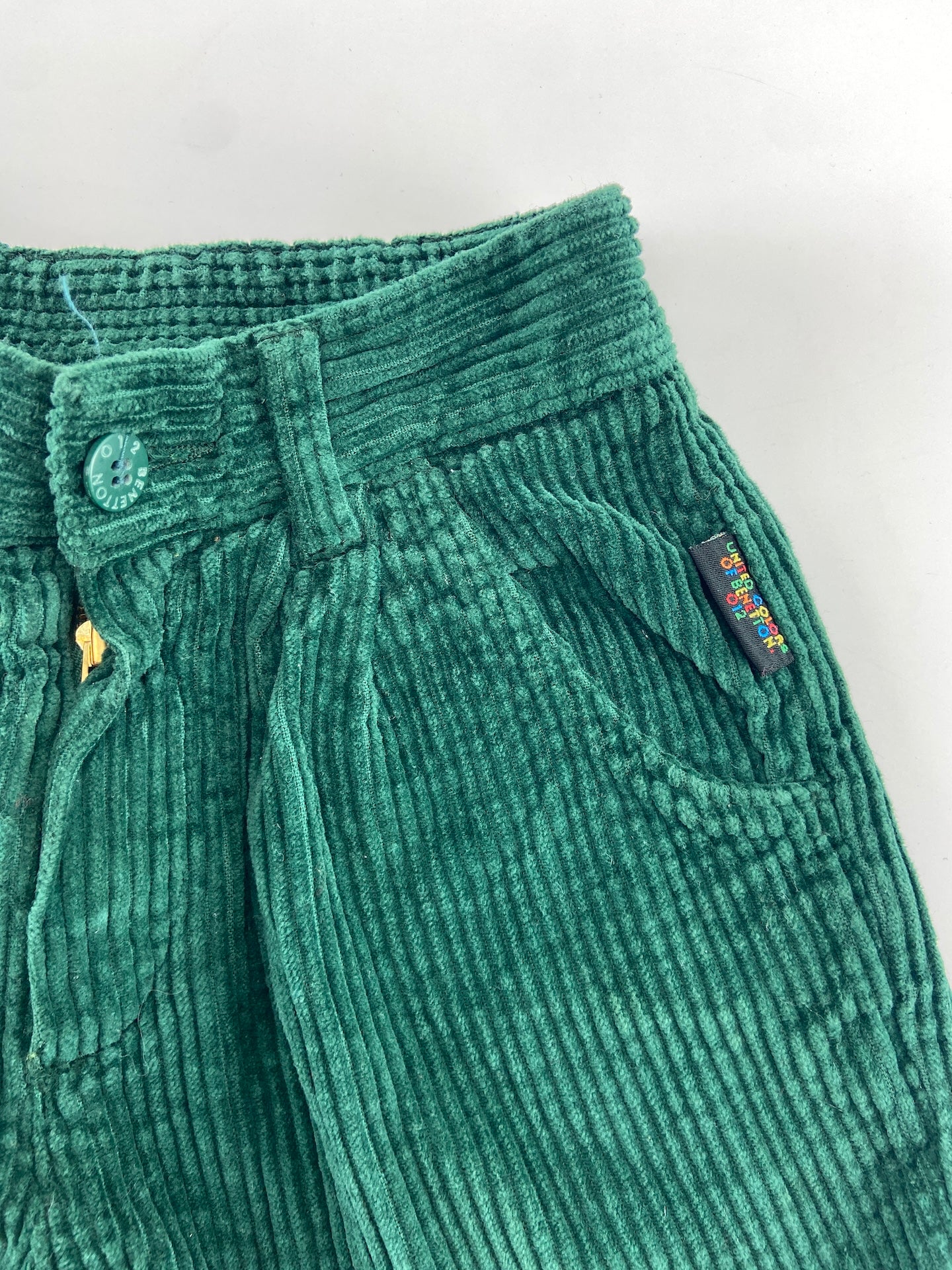 BENETTON Calções de veludo cotelê