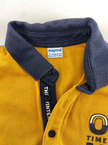 MAYORAL Polo em piquet
