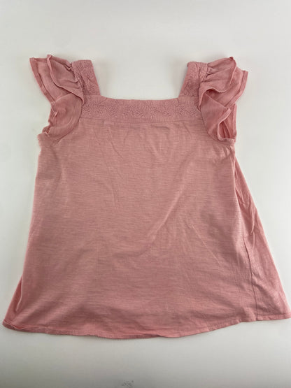 ZARA T-shirt | túnica com folho nas mangas