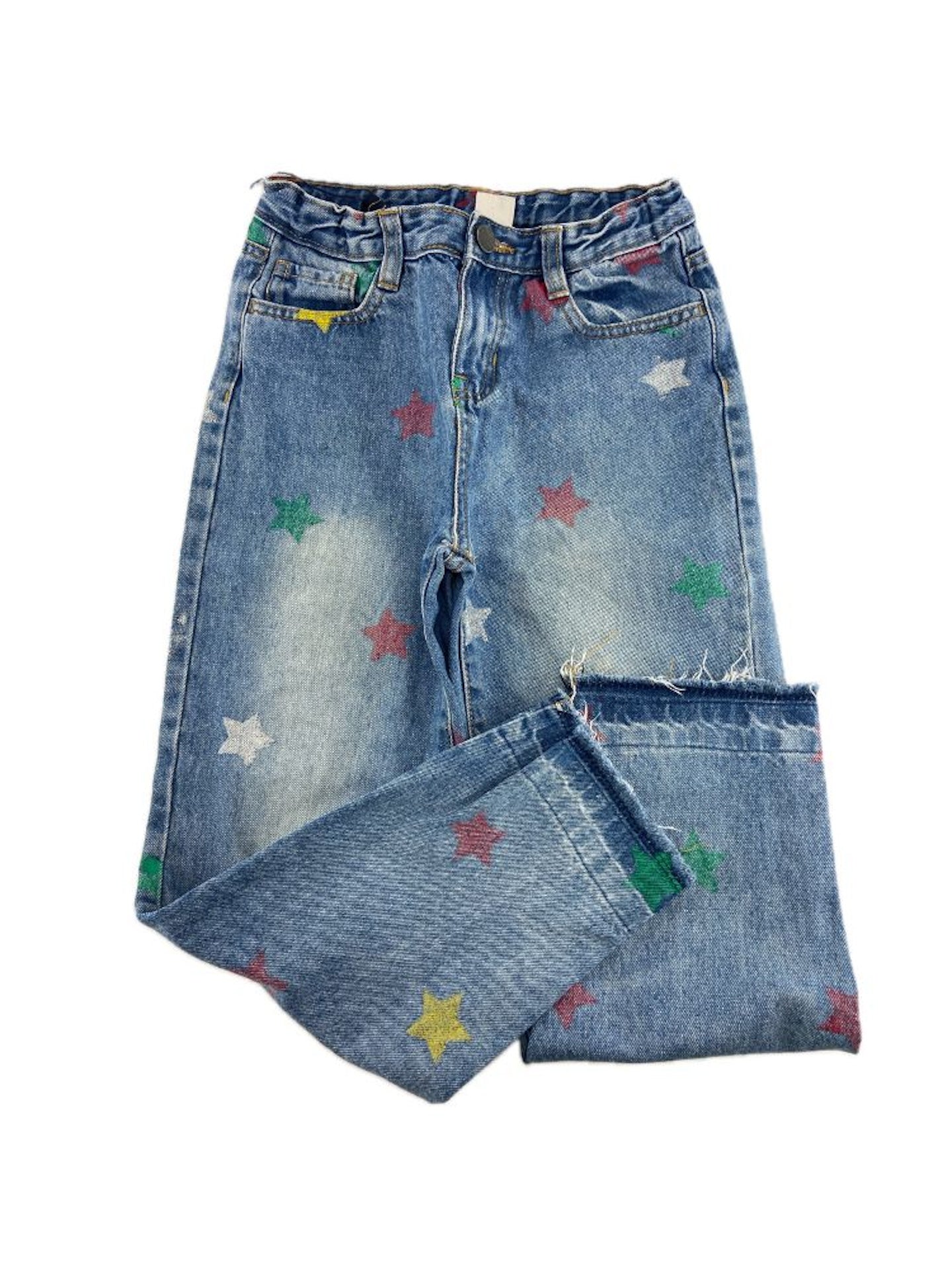 CODE Calças de ganga com estrelas