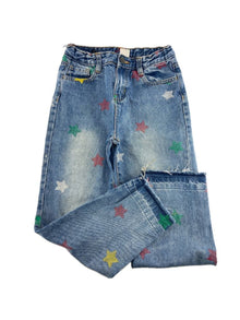 CODE Calças de ganga com estrelas