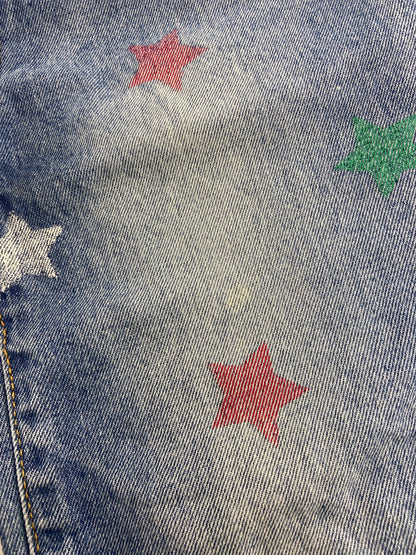 CODE Calças de ganga com estrelas