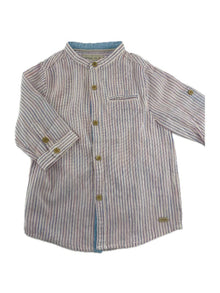ZARA Camisa túnica de linho