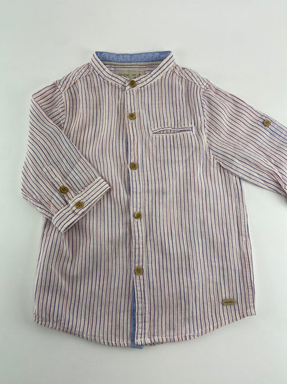 ZARA Camisa túnica de linho