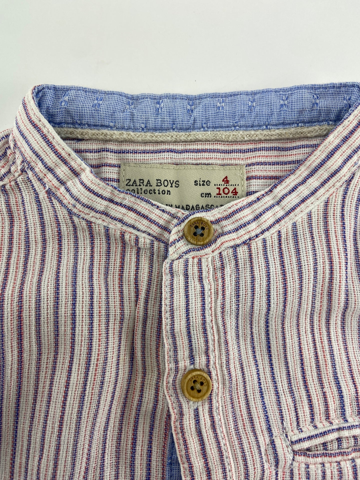 ZARA Camisa túnica de linho