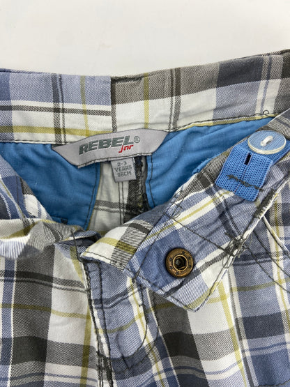 REBEL | Primark Calções com padrão escocês