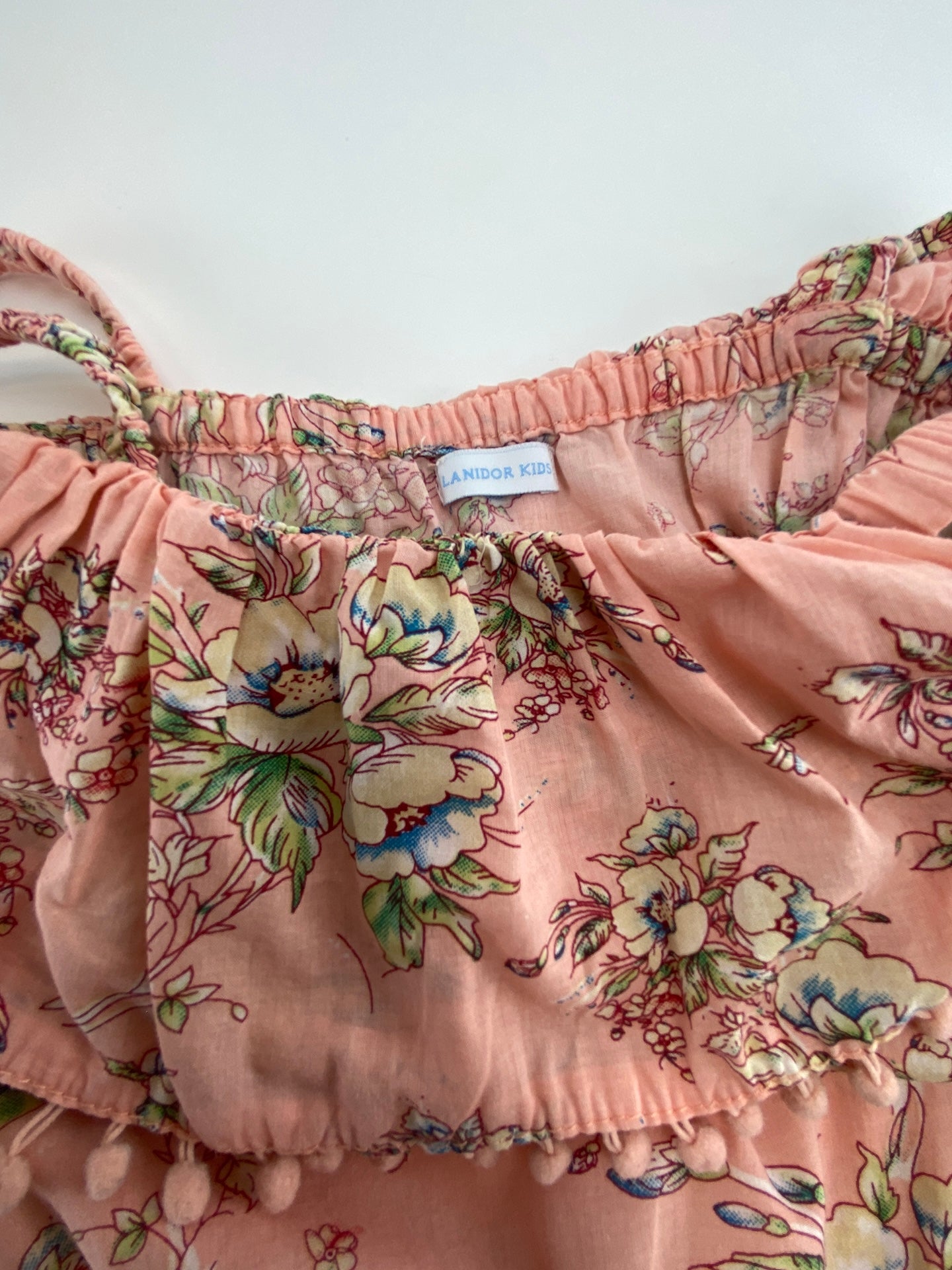 LANIDOR Macacão estampado com folho