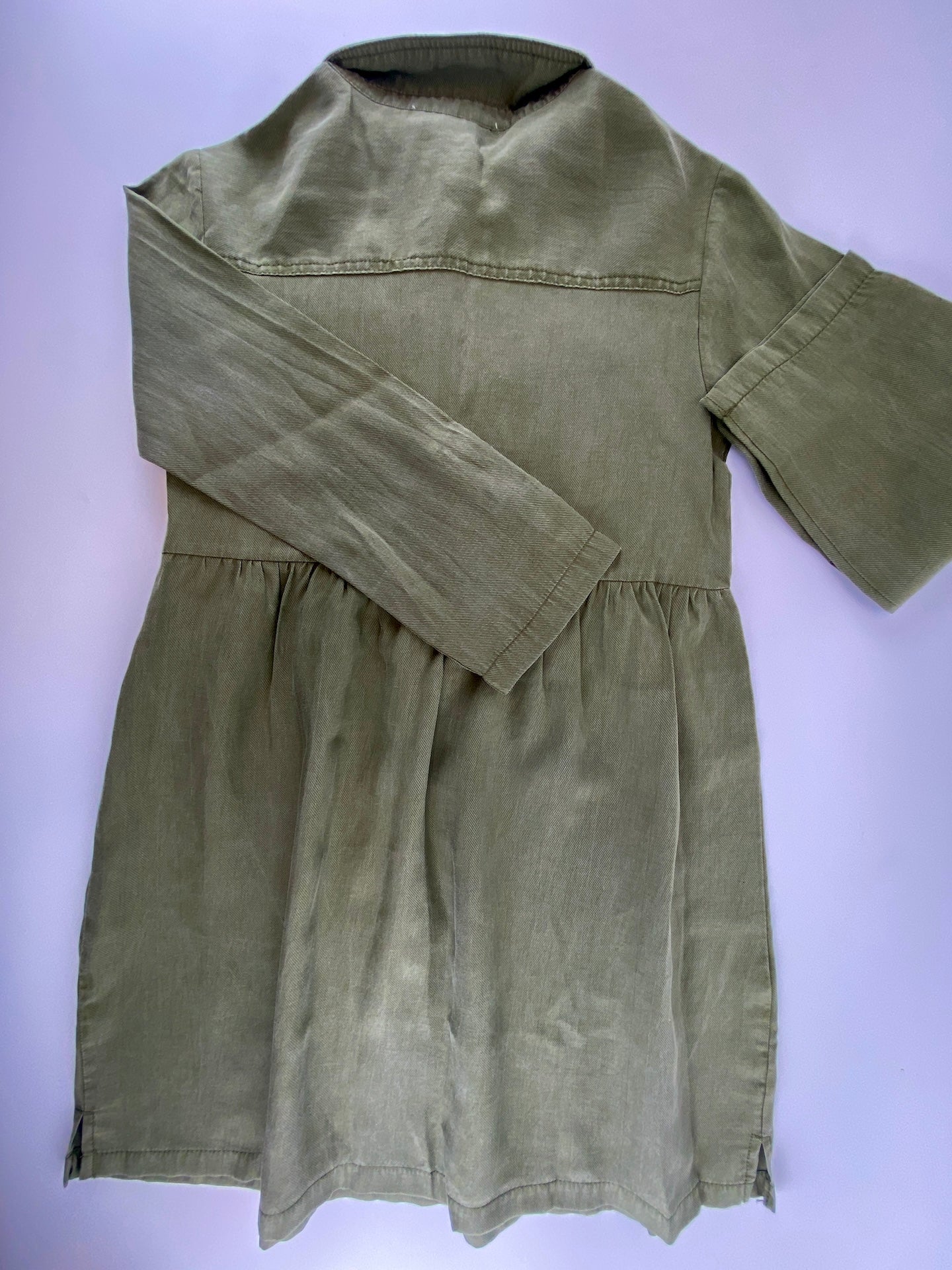 ZARA Vestido camiseiro