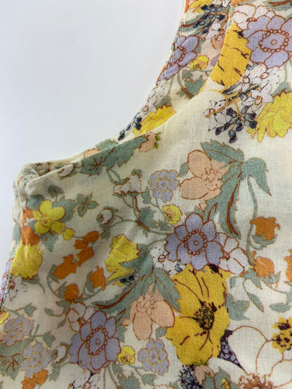 ZARA Top fluido estampado