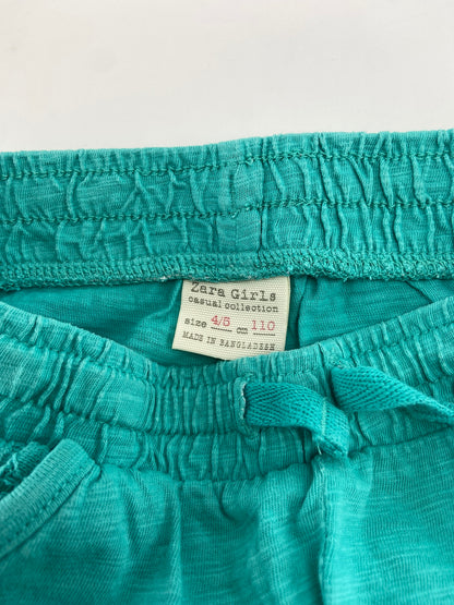ZARA Calções com bordado nos bolsos