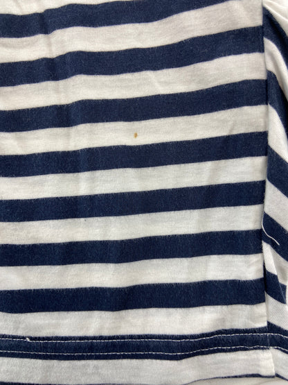 LANIDOR Vestido de riscas com bolsos