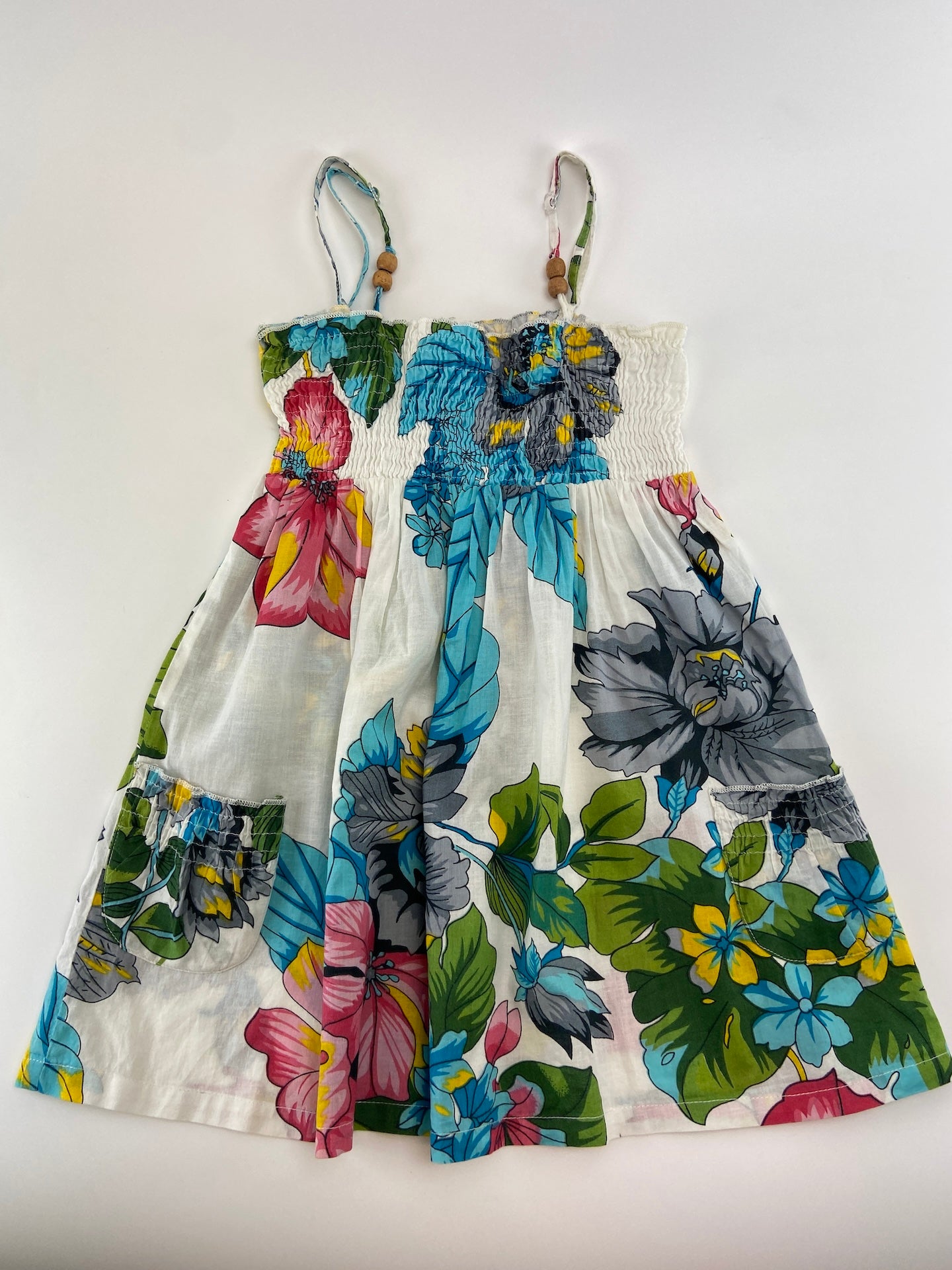 LANIDOR Vestido com peito de elástico