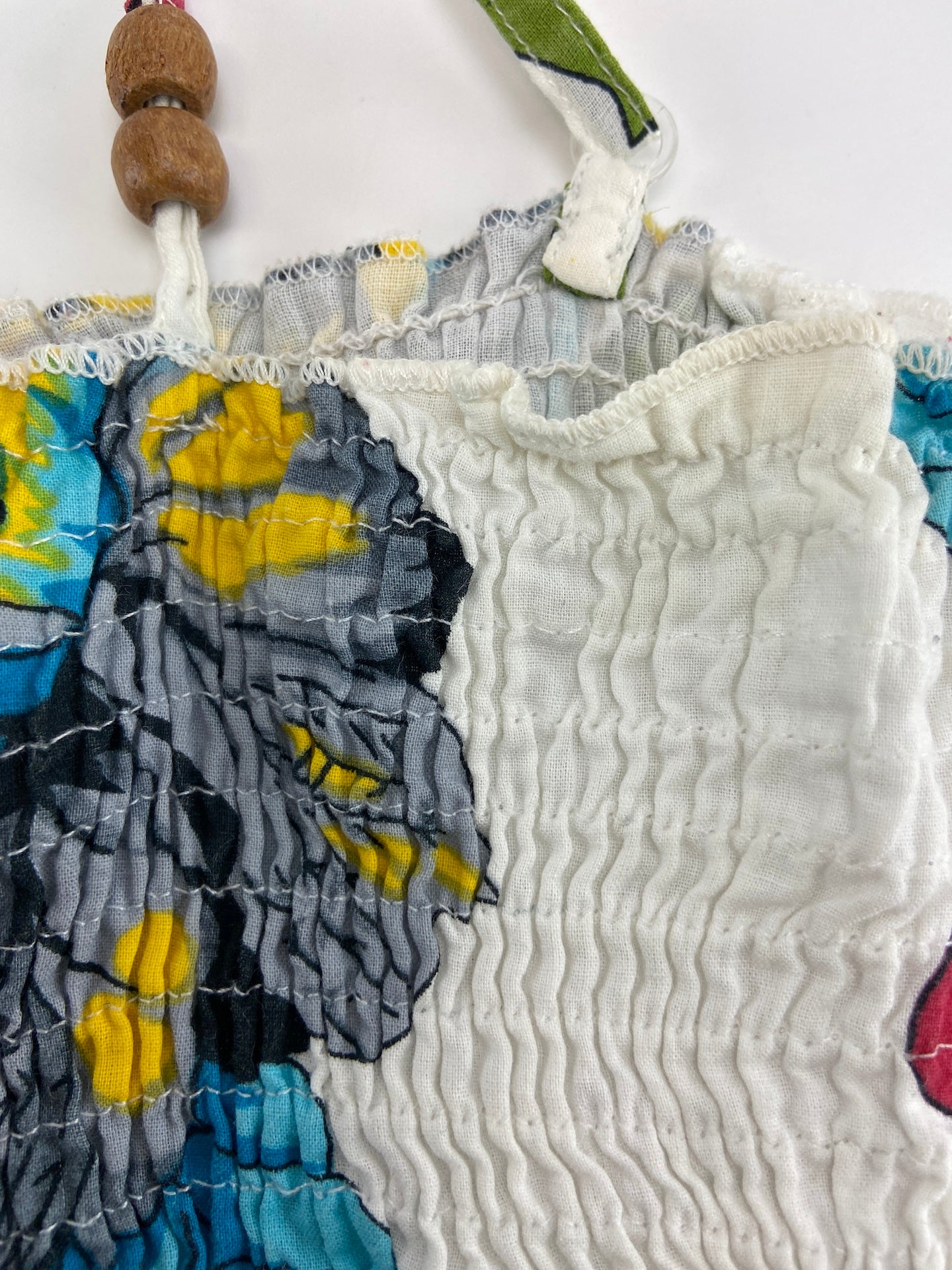 LANIDOR Vestido com peito de elástico