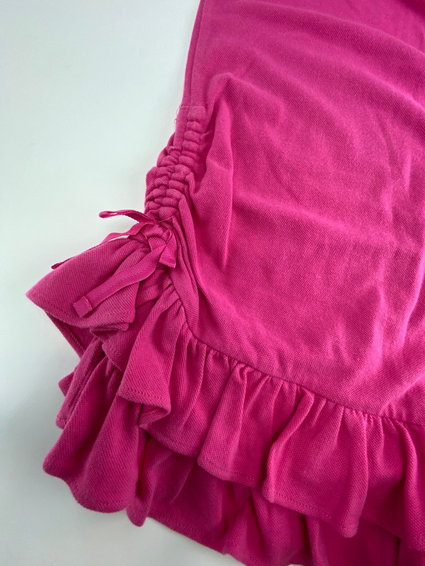RALPH LAUREN Vestido polo com folho