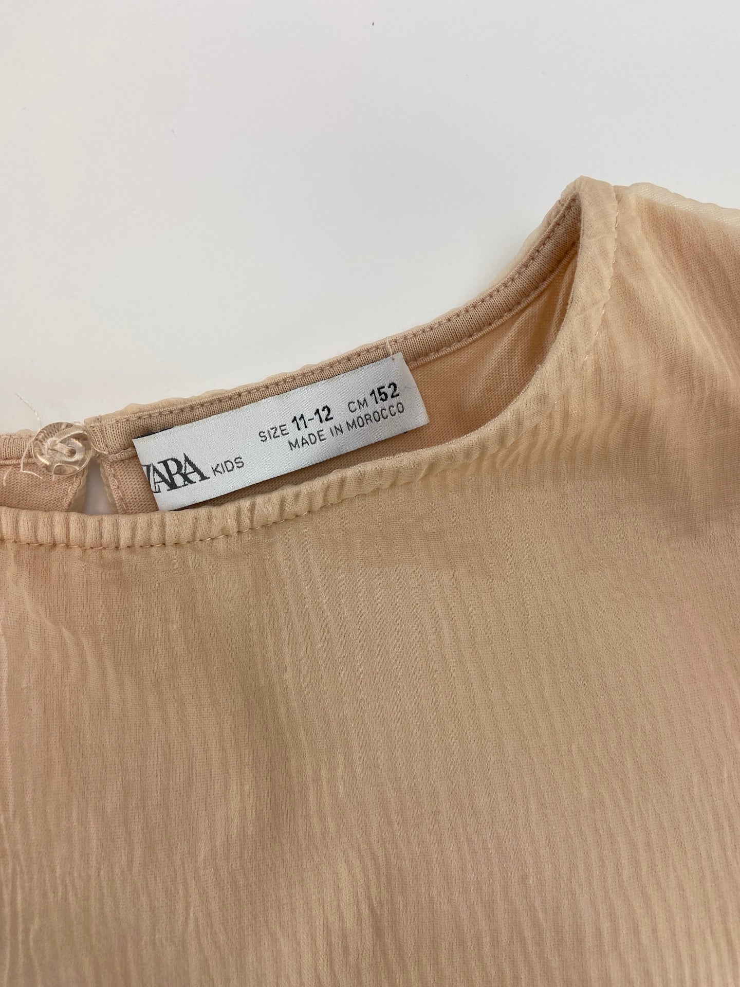 ZARA Túnica com mangas de balão