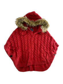 LANIDOR Poncho com capuz