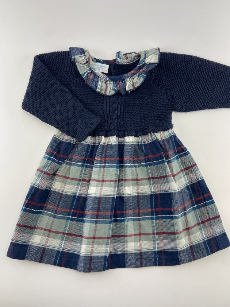 ZIPPY Vestido escocês