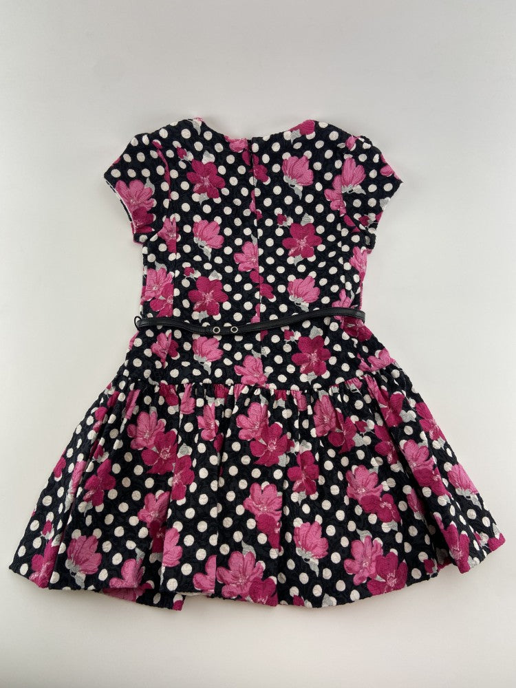 MAYORAL Vestido de flores com cinto