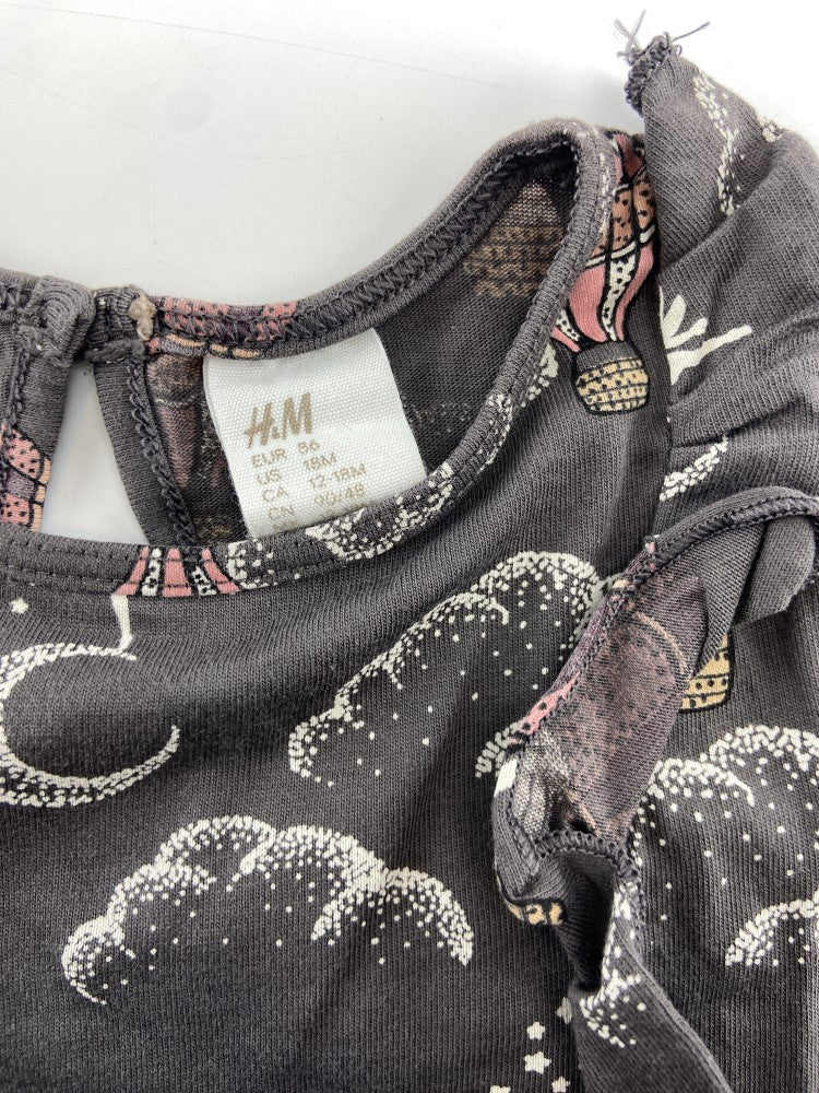 H&M Vestido estampado
