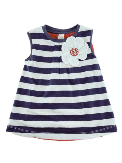TCHIBO Vestido às riscas