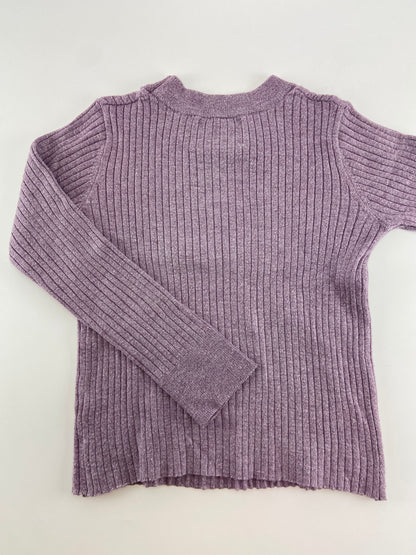 ZARA Camisola de malha canelada