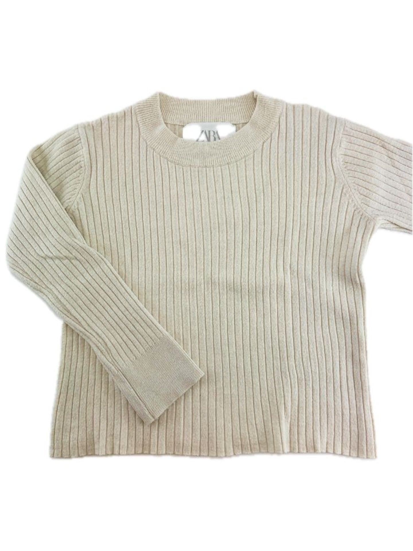ZARA Camisola de malha canelada