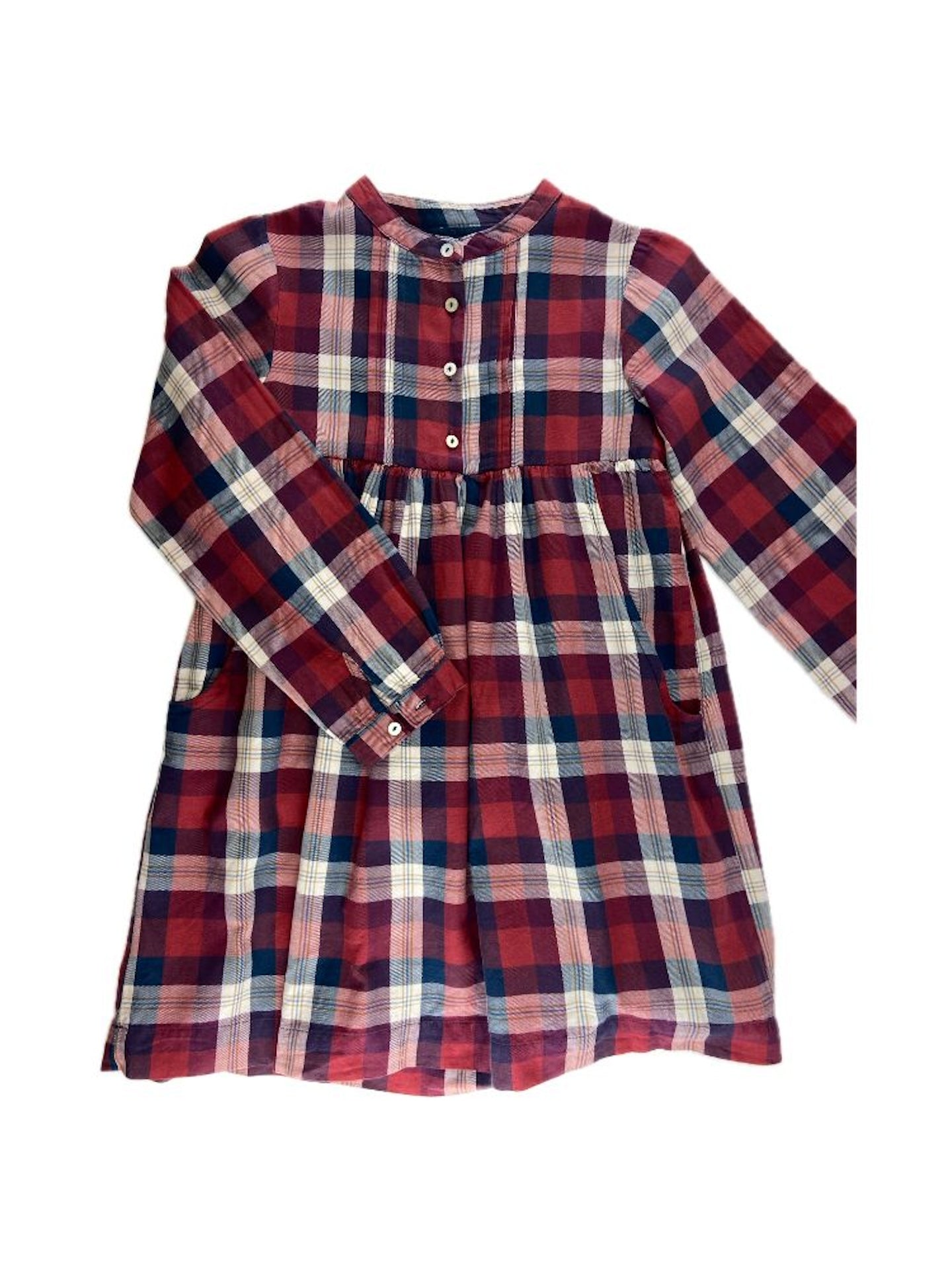 ZIPPY Vestido de vaiela escocês