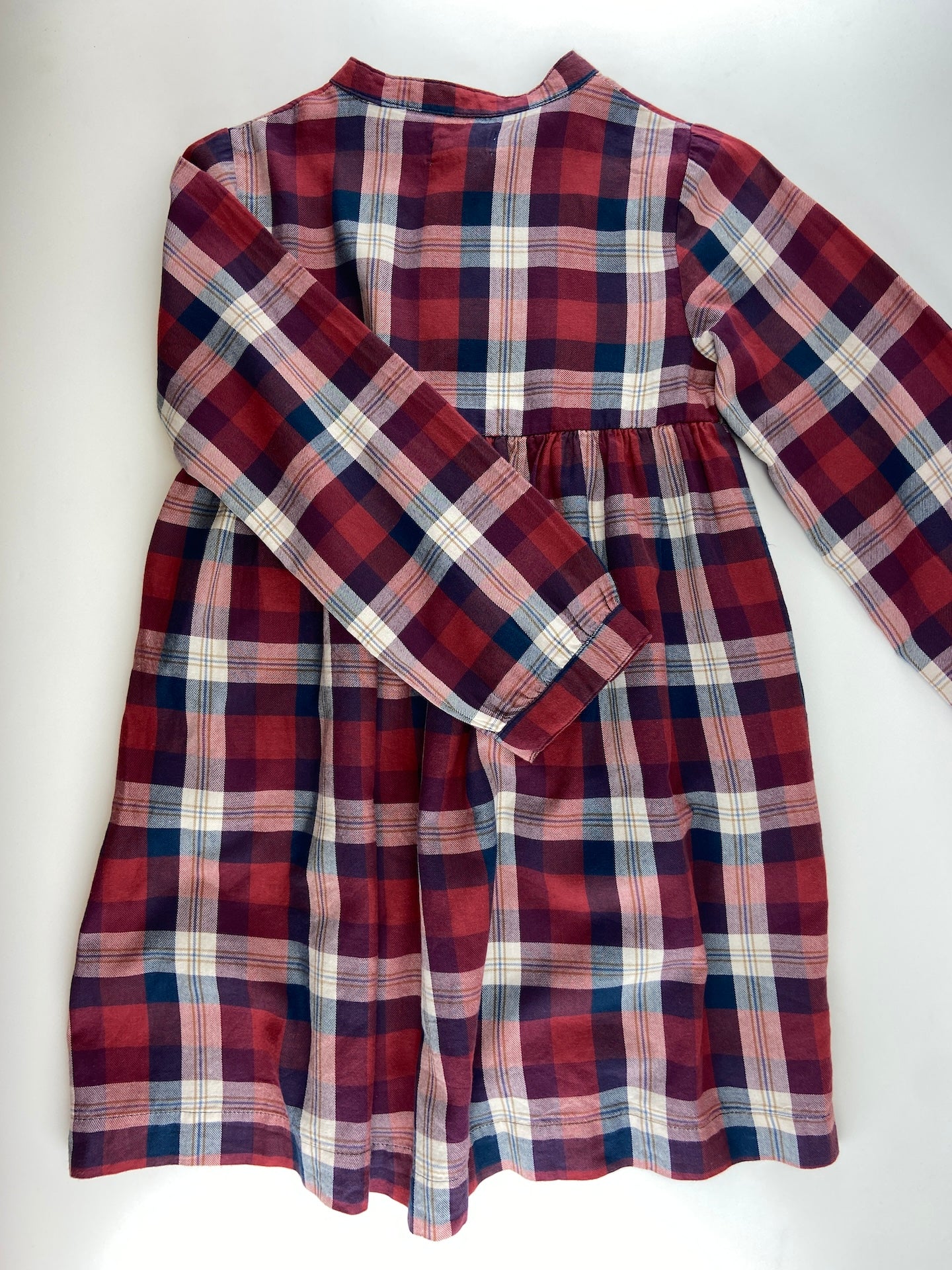 ZIPPY Vestido de vaiela escocês