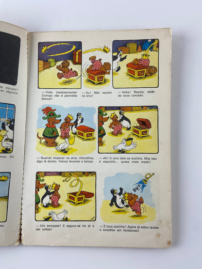 Petzi no Castelo de Carla e Vilhelm Hansen