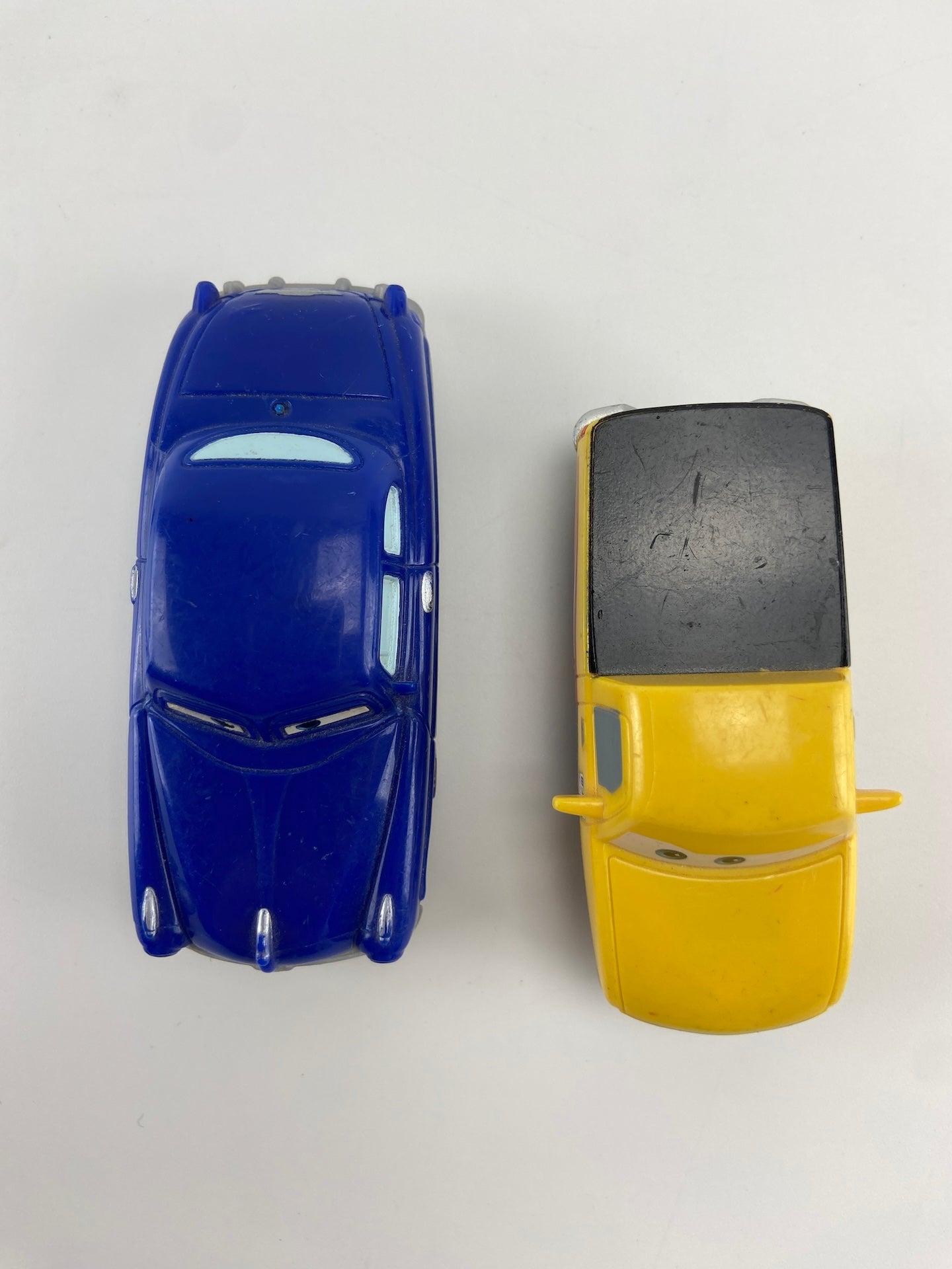 DISNEY Doc Hudson e John Lassetire do Filme McQueen
