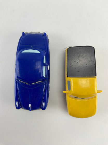 DISNEY Doc Hudson e John Lassetire do Filme McQueen