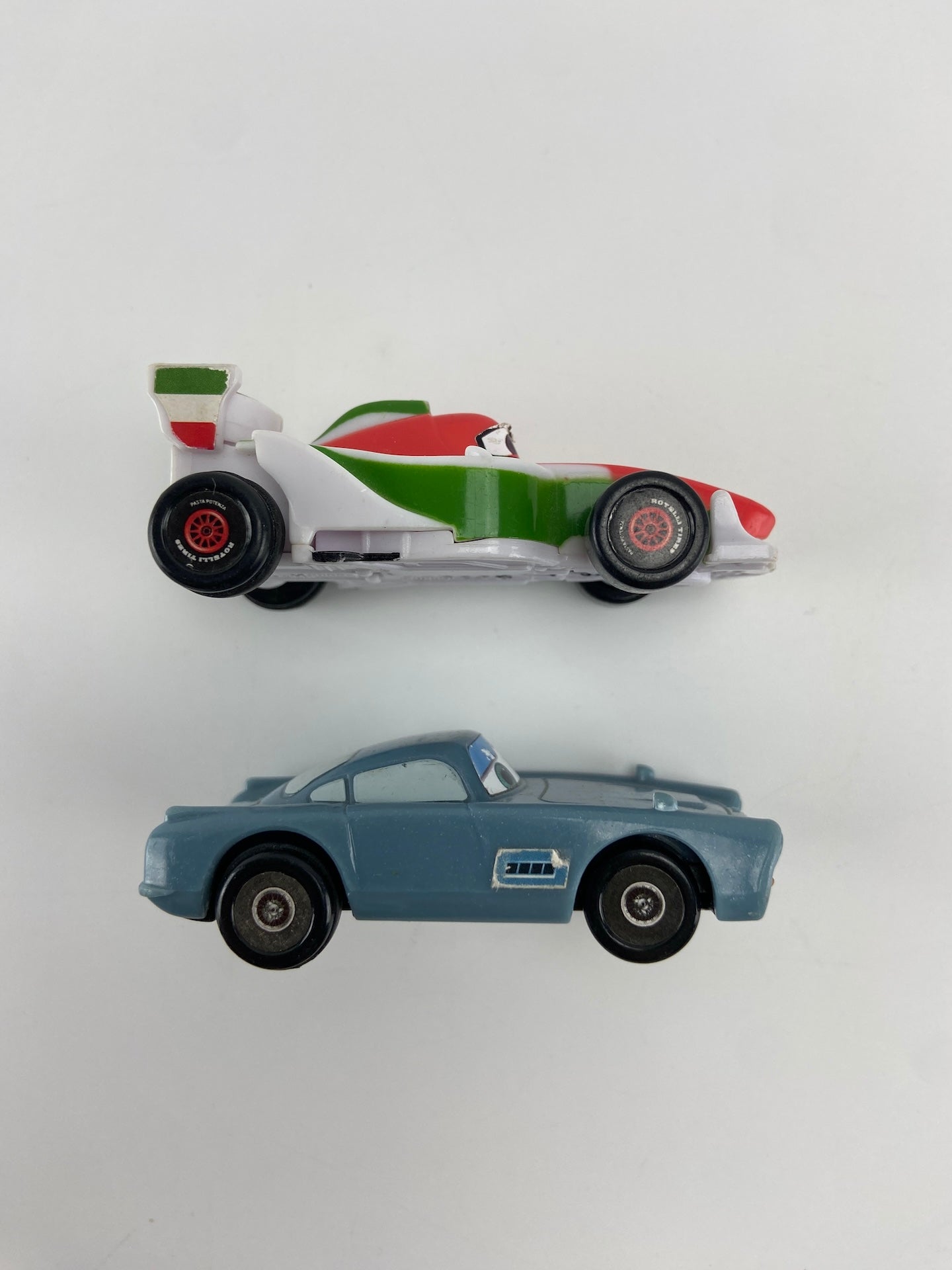DISNEY Francesco Bernoulli e Finn McMíssil do Filme McQueen