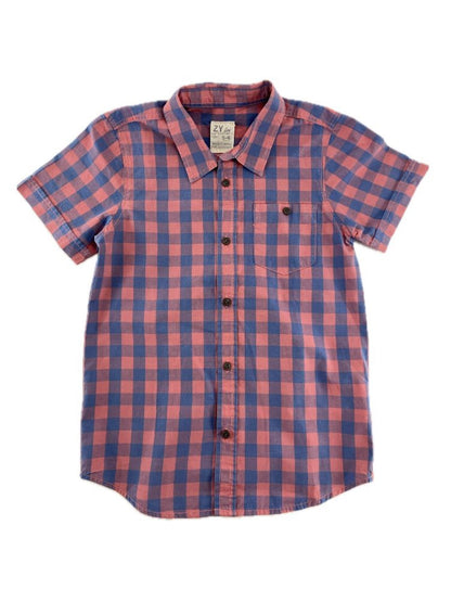 ZIPPY Camisa aos quadrados