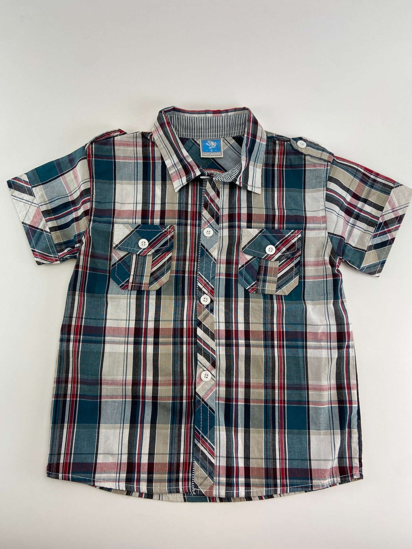 CANTARANA Camisa escocesa