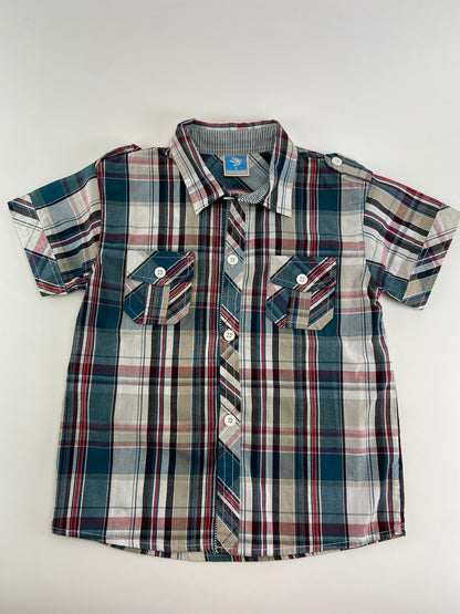 CANTARANA Camisa escocesa