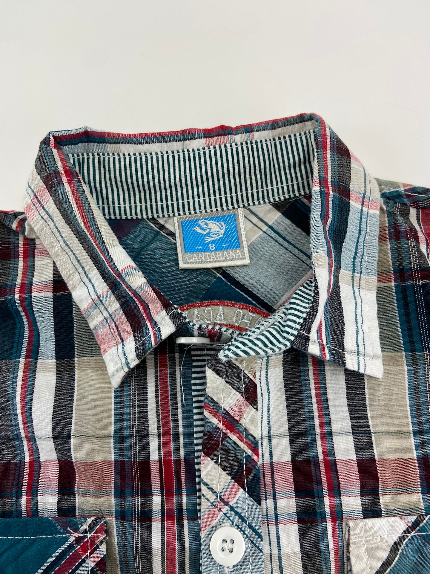 CANTARANA Camisa escocesa