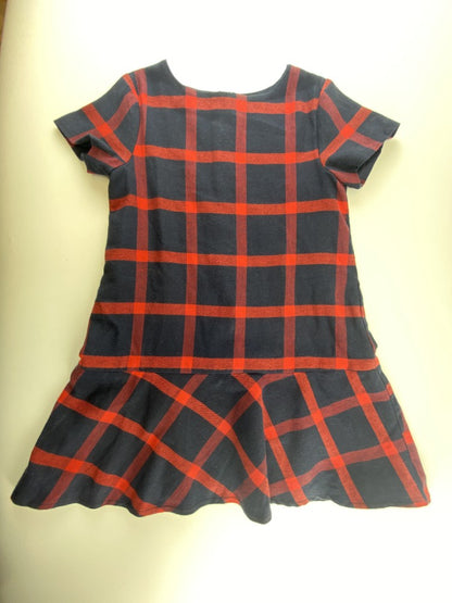 JACADI Vestido escocês