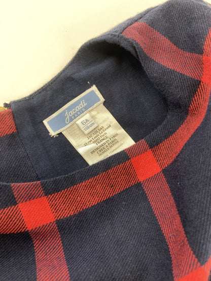 JACADI Vestido escocês
