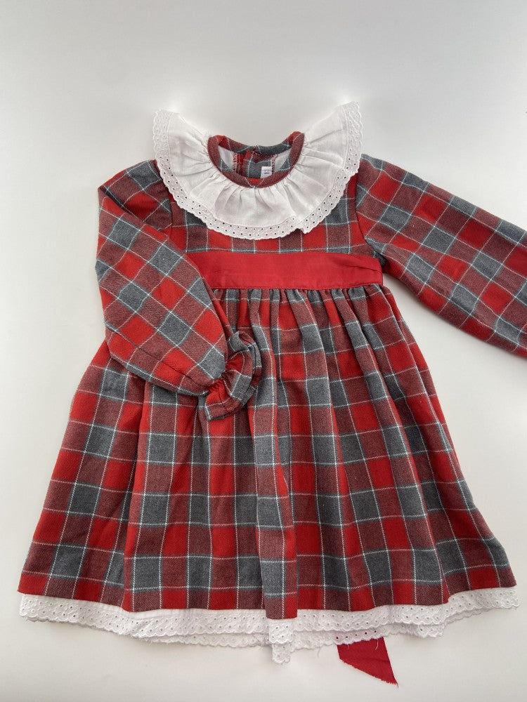 SIGASCORES Vestido escocês