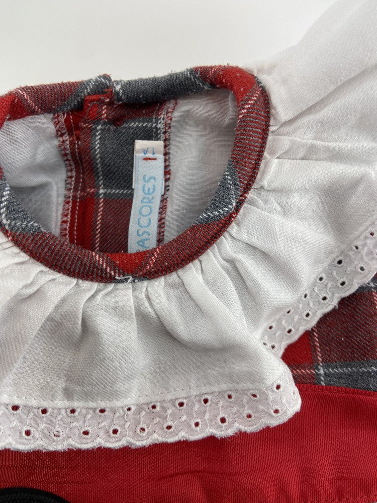 SIGASCORES Vestido escocês