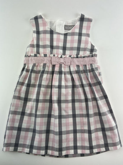 BÓBOLI Vestido Xadrez