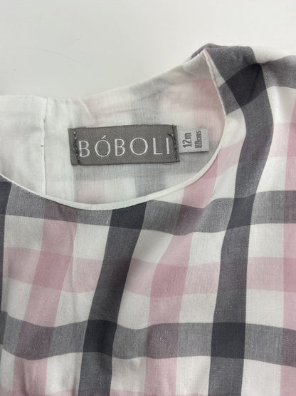 BÓBOLI Vestido Xadrez