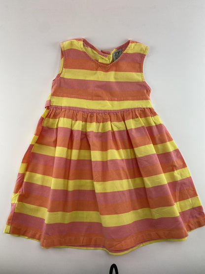 ZIPPY Vestido às riscas