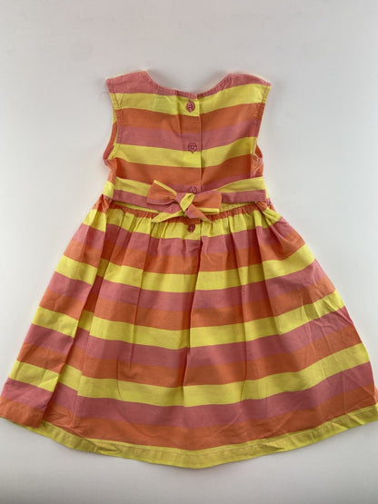 ZIPPY Vestido às riscas