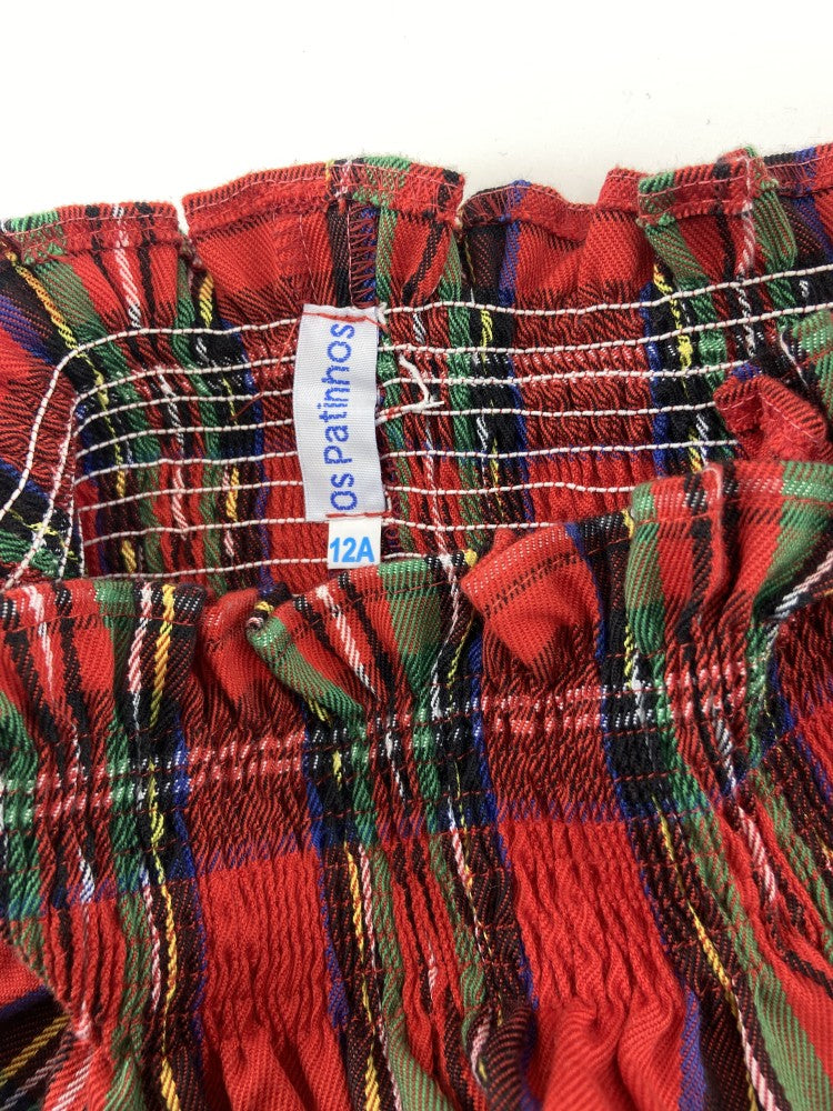 PATINHOS Saia escocesa